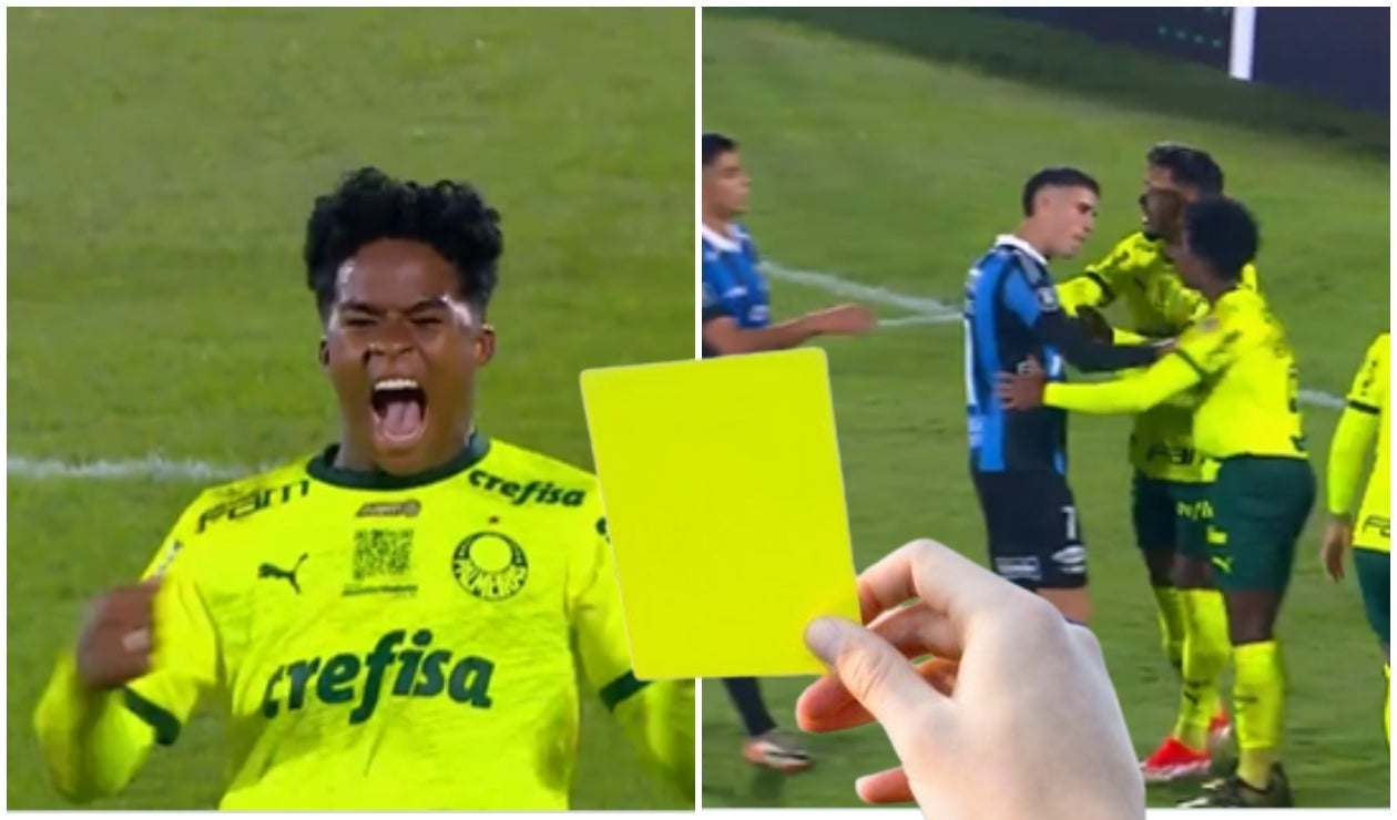 Árbitro colombiano amonestó a Endrick por celebrar como mono [VIDEO]