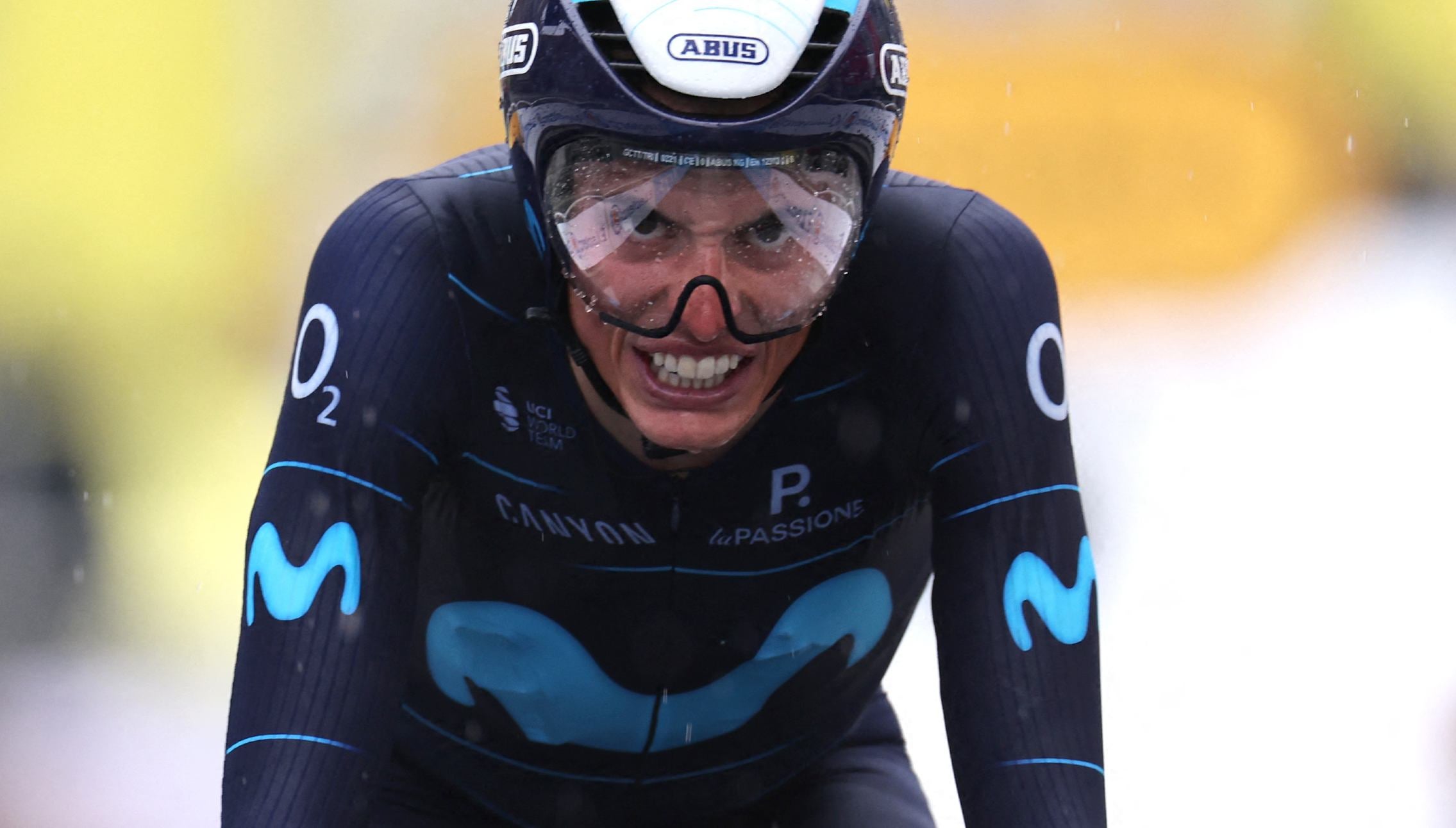 Enric Mas el líder del Movistar en el Tour de Francia