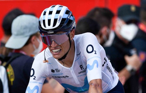 Enric Mas es tercero en la general de la Vuelta a España