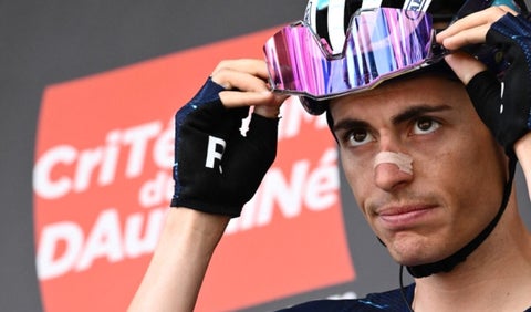 Enric Mas, ciclista del Movistar Team