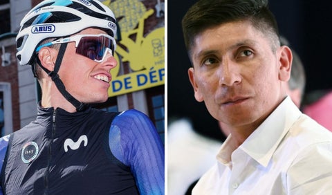 Enric Mas y Nairo Quintana