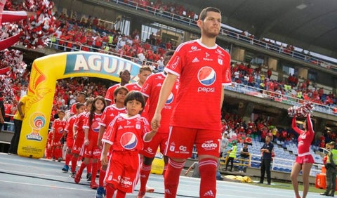 América de Cali, equipo que quedó muy cerca de la eliminación en la Liga Águila