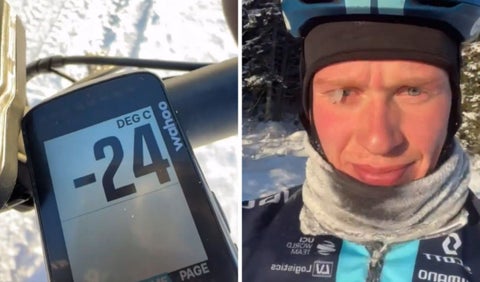 Entrenamiento de Andreas Leknessund