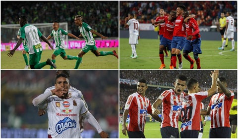 Equipos clasificados a torneos internacionales