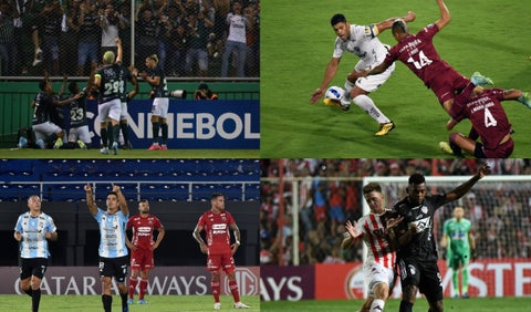 Equipos colombianos en su debut en torneos internacionales.