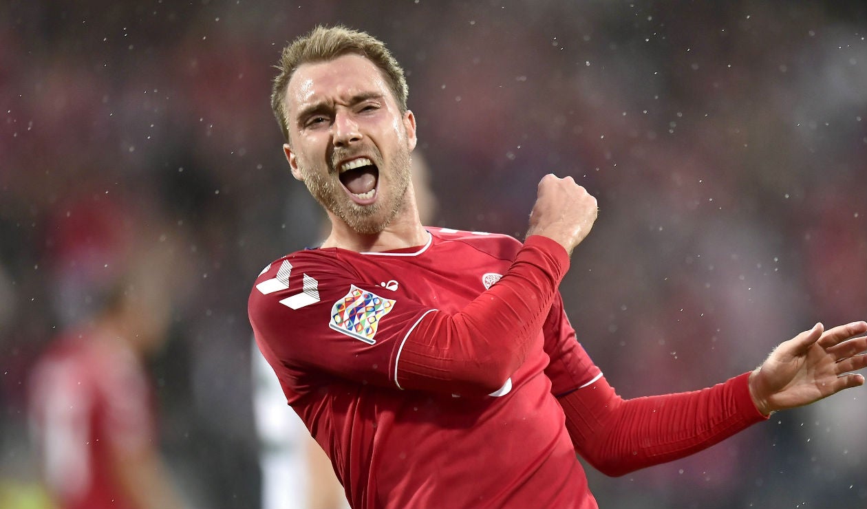 Christian Eriksen, jugador de Dinamarca
