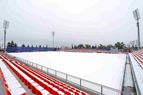 Atlético de Madrid - nieve