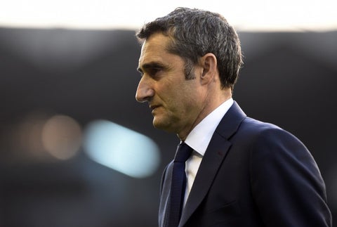 Ernesto Valverde, DT de Barcelona