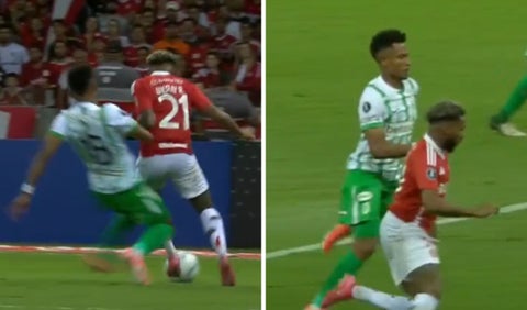 Error de William Tesillo en la Copa Libertadores