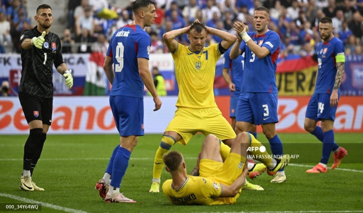 Eslovaquia vs Ucrania Eurocopa 2024