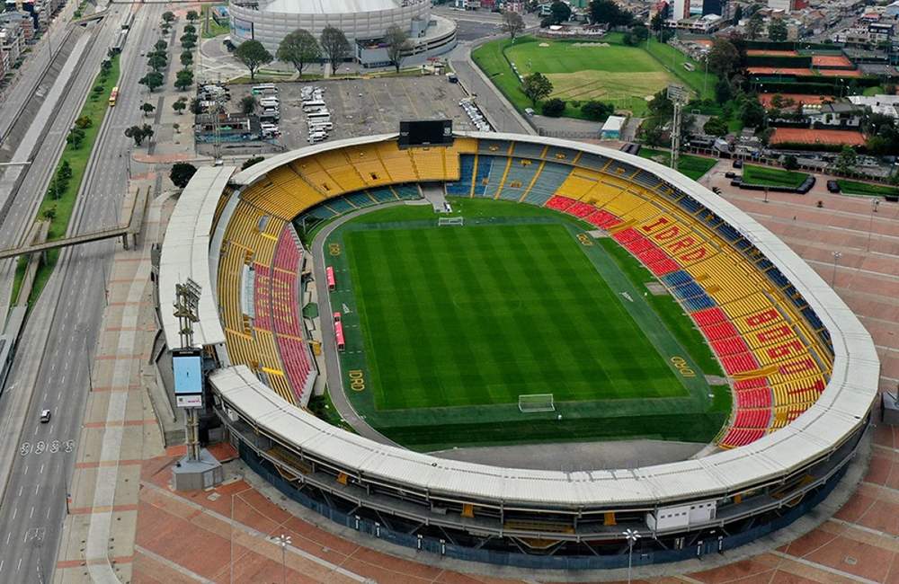 Estadio El Campín en Bogotá