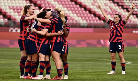 Estados Unidos, tercero en el fútbol femenino de los Olímpicos