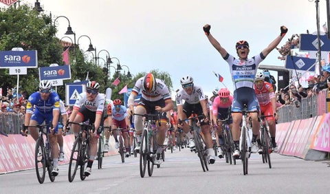 Damiano Cima (Nippo-Vini Fantini) fue el ganador de la fracción