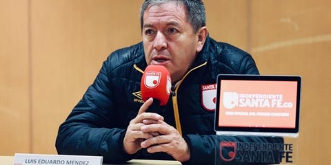 Eduardo Méndez, presidente de Independiente Santa Fe