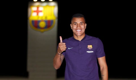 Jeison Murillo como nuevo jugador del Barcelona