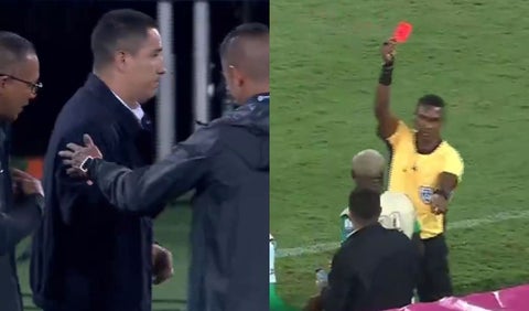 VIDEO: Juárez no aprende: calentó a Pablo Peirano y se fue expulsado