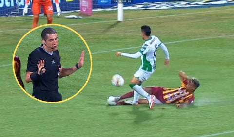 Video: La Polémica expulsión de Jader Gentil en Nacional vs Tolima