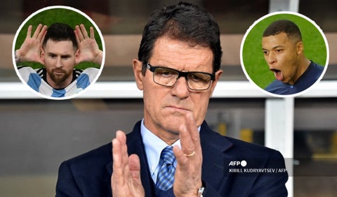 Fabio Capello Messi y Mbappé