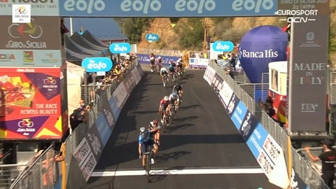 Jhonatan Restrepo, tercero tras etapa 3 del Giro de Sicilia