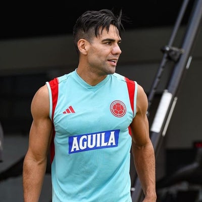 Selección Colombia: Falcao llevó a su hijo al entrenamiento
