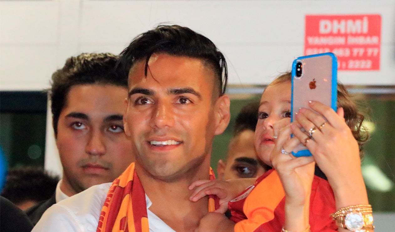 Falcao, Galatasaray, Presentación 