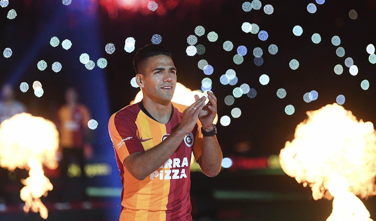 Falcao, Galatasaray, presentación