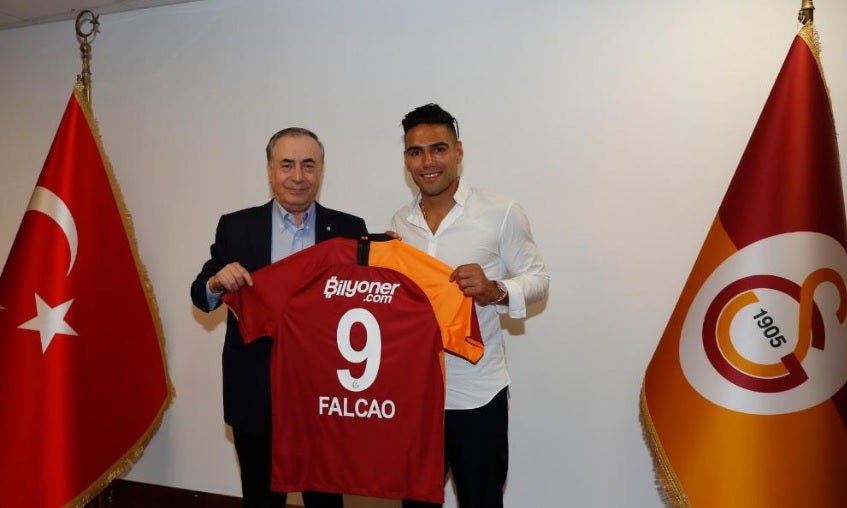Falcao, Galatasaray, Presentación 