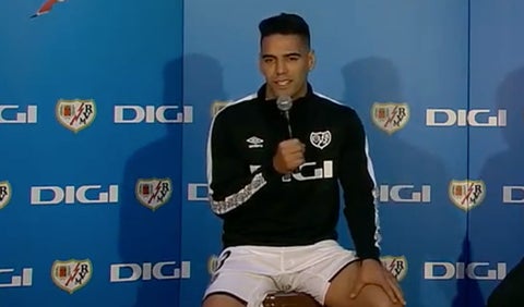 Falcao García, jugador del Rayo Vallecano