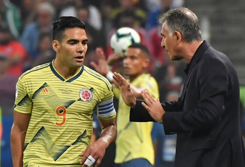Falcao García y Carlos Queiroz
