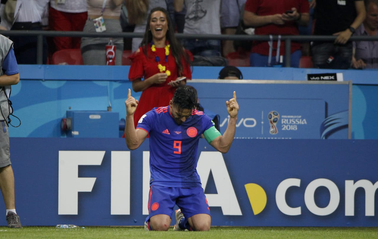 Radamel Falcao agradece a Dios por su tanto en Rusia 2018