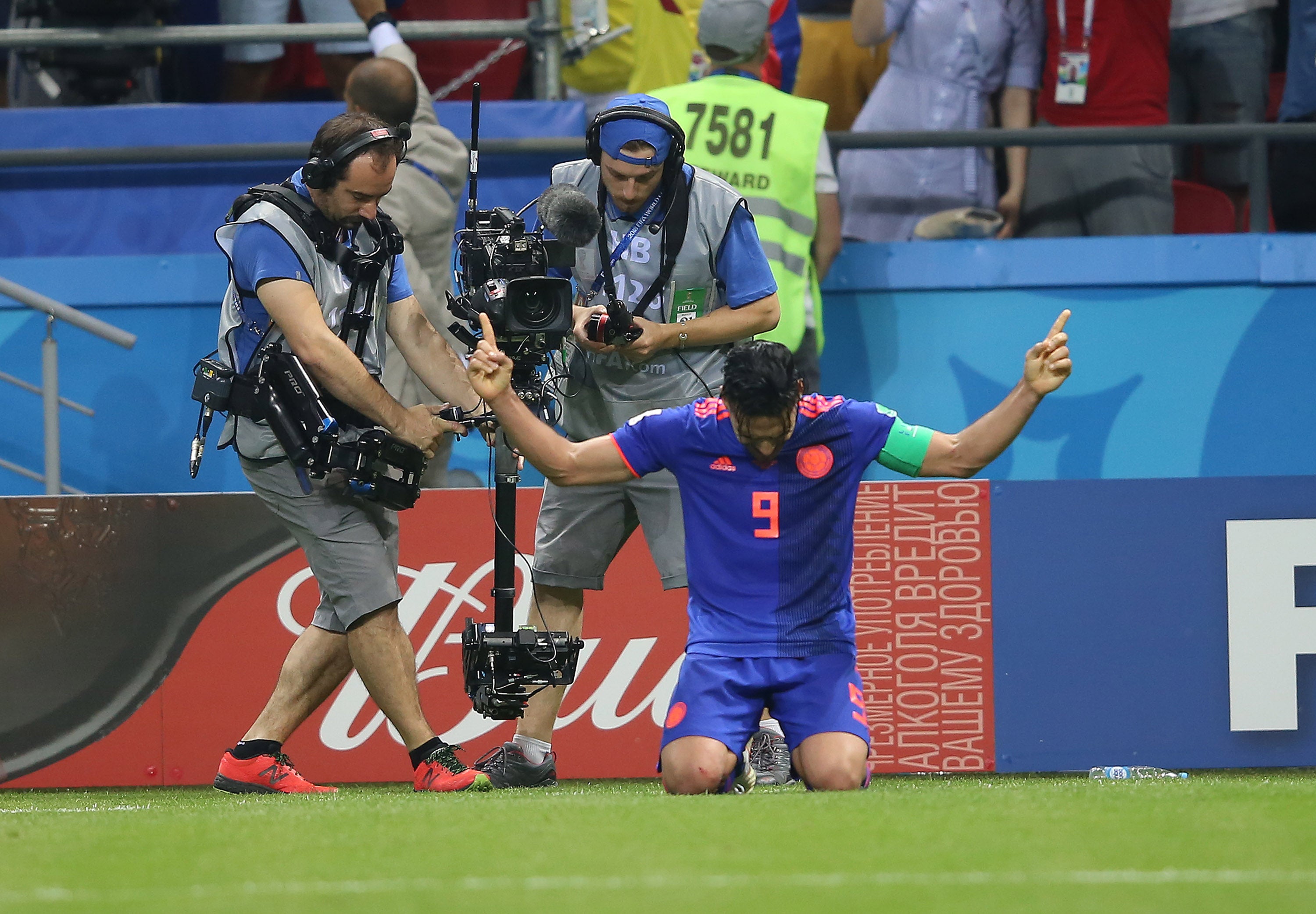 Falcao, una de las figuras del Polonia vs Colombia