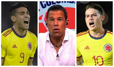 Falcao, Óscar Córdoba y James