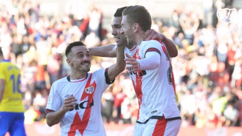 Falcao, jugador del Rayo Vallecano