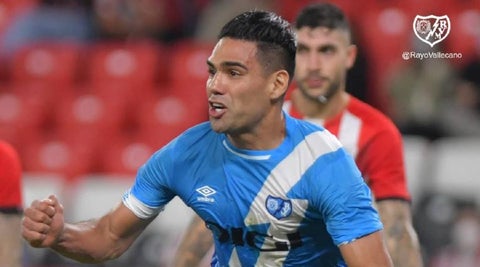 Falcao García en el Rayo Vallecano, Liga española