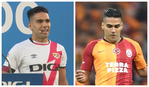 Falcao García en Rayo Vallecano y Galatasaray