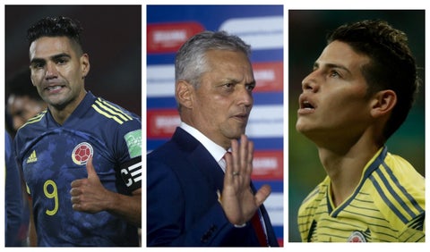 Falcao, Rueda y James