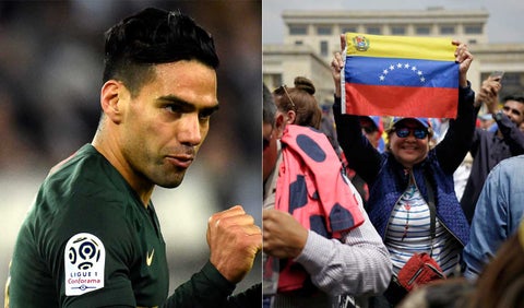 Falcao y su mensaje de apoyo a los ciudadanos de Venezuela