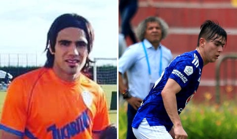 Falcao y Daniel Ruiz