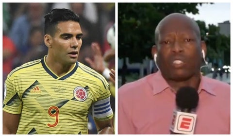 Falcao y Tino Asprilla