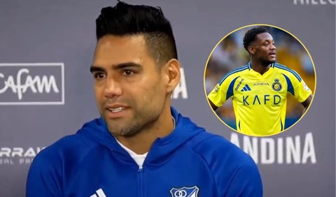 Falcao le dio contundente mensaje a Durán tras su fichaje por Al Nassr