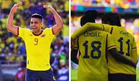 Falcao García - Linda Caicedo y Catalina Usme