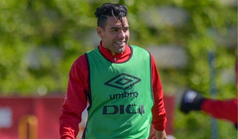 Falcao con el Rayo Vallecano