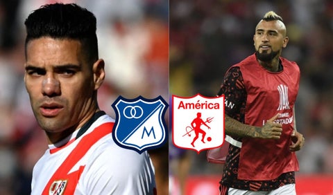 Falcao sufre por el fichaje de Vidal: dura comparación con el chileno