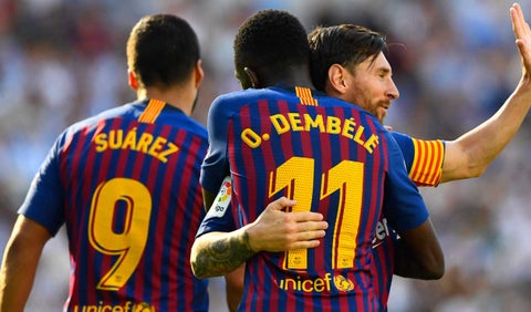 Jugadores del FC Barcelona