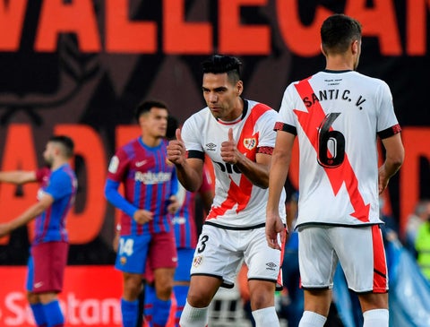 Falcao García, Rayo Vallecano vs Barcelona