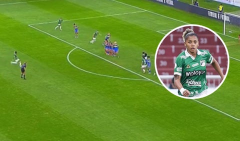 Golazo de Jorelyn Carabalí - Deportivo Cali