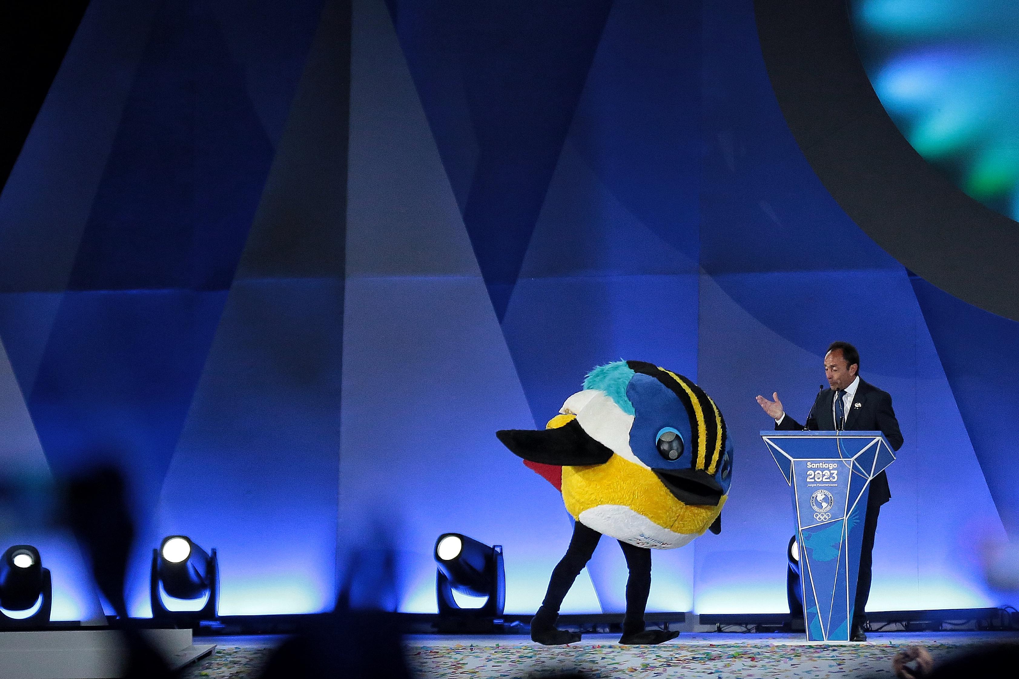 Colombia recibe la bandera para los Juegos Panamericanos