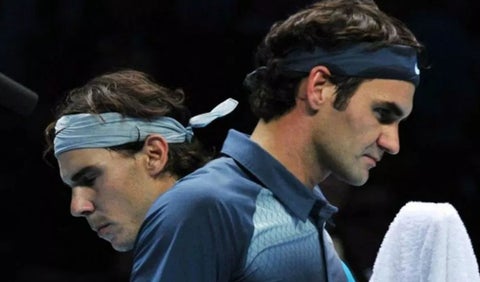Rafael Nadal y Roger Federer