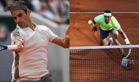 Roger Federer y Rafael Nadal