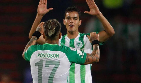 Felipe Aguilar y Dayro Moreno en Atlético Nacional